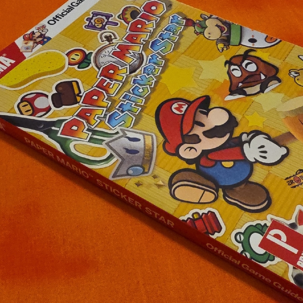 Paper Mario Sticker Star Official Game Guide Paperback Nintendo - Picture 3 of 5